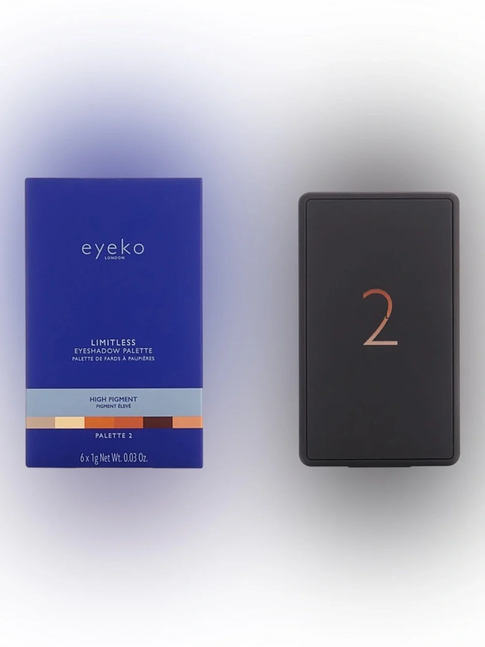 Eyeko London 🎀 Limitless Eyeshadow Palette 2 | High Pigment 6 Shade Compact